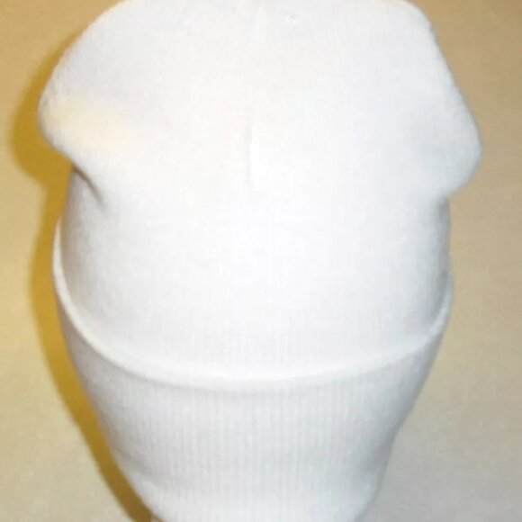 Los Angeles Rams White Color Mens Adult Cuff Beanie Winter Hat Cap New Nfl - Picture 2 of 2